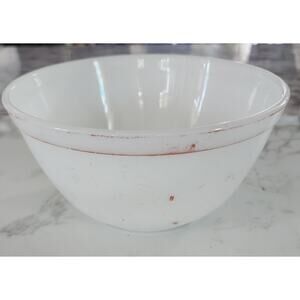 Pyrex Red Vintage 1.5 Qt Mixing Nesting Bowl A-23 Ovenware  #402